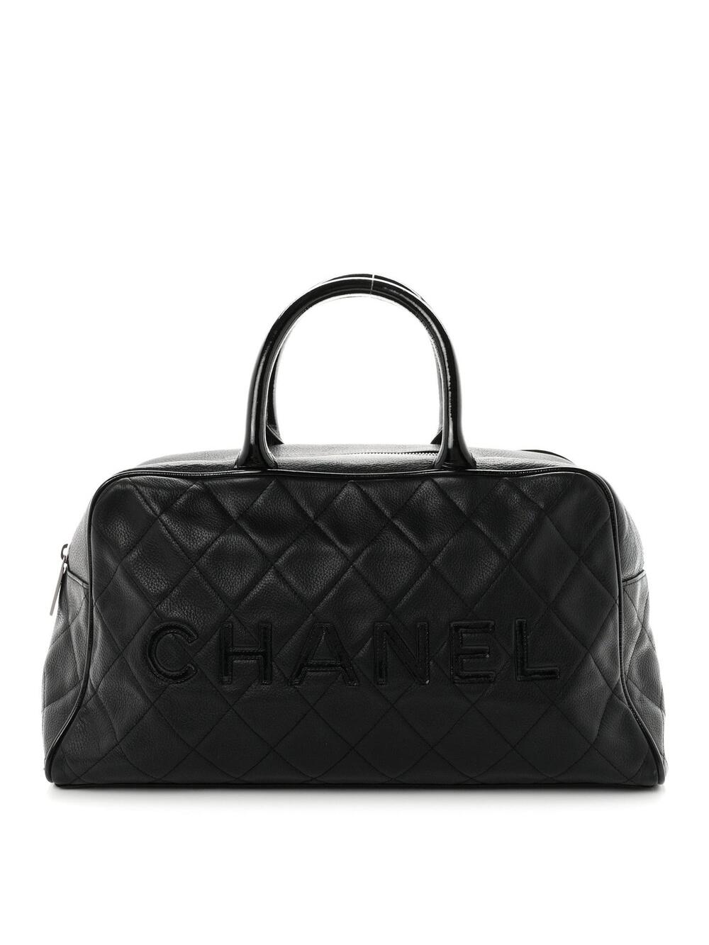 Chanel Caviar Patent Quilted Large #320384C24B